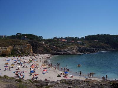Apartamentos De Uso Turistico Fontina - Playa Montalvo - Sanxenx0 -Pontevedra 산신소 외부 사진